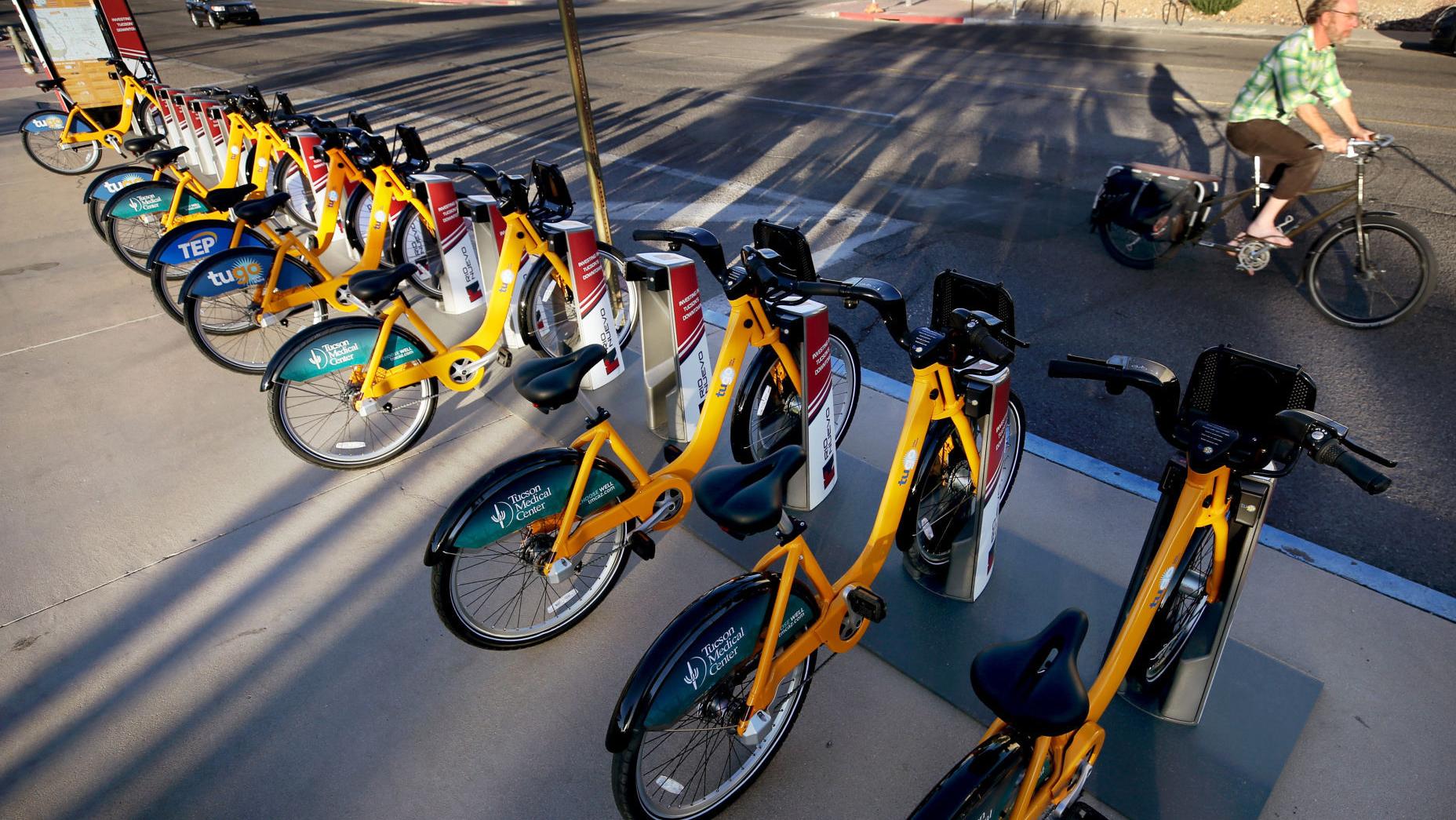 Bike-sharing program offering free rides on Tuesdays in December